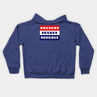 Dissent Resist Persist Kids Hoodie